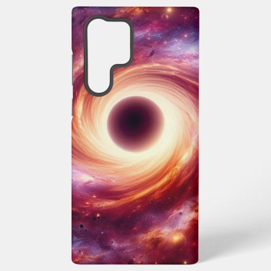 Zwart Gat Samsung Galaxy Hoesje (Achterkant)