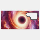 Zwart Gat Samsung Galaxy Hoesje (Achterkant horizontaal)