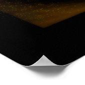 Zwart Gat Singulariteit golfpatroon Poster (Hoek)