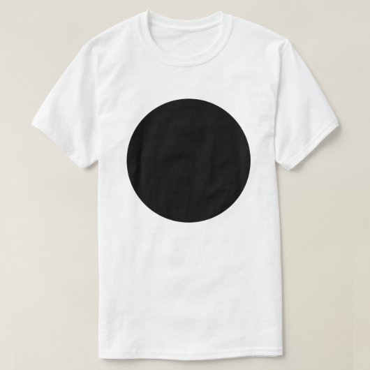 Zwart gat t-shirt (Design voorkant)