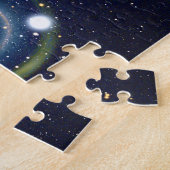 Zwart gat voor de Grote Magellanic Cloud Legpuzzel (Zijkant)