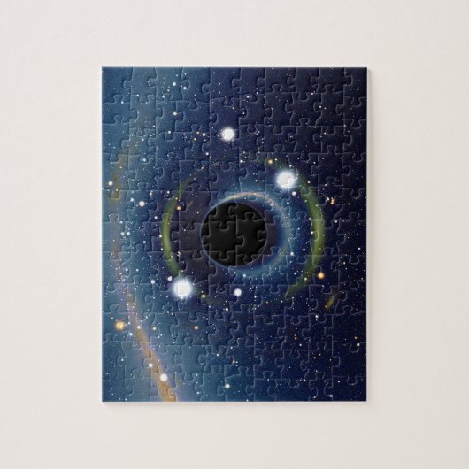 Zwart gat voor de Grote Magellanic Cloud Legpuzzel (Verticaal)