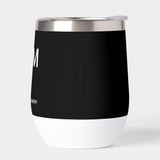 Zwart Gebrandmerkt Logo | Bedrijfsbedrijf Maatscha (Links)