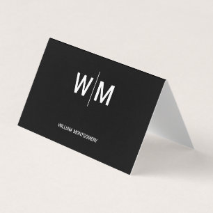 Zwart Gebrandmerkt Logo   Bedrijfsbedrijf Maatscha Visitekaartje
