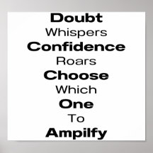 Zwart geciteerd Poster Print #19