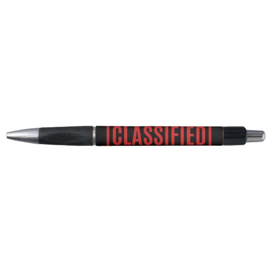 Zwart Geclassificeerd Pen (Voorkant)