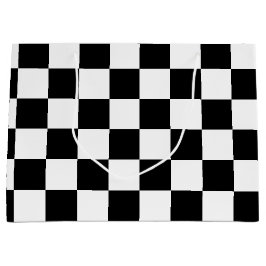 Zwart gecontroleerd groot cadeauzakje