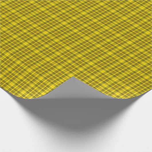 zwart geel cadeaupapier (Hoek)