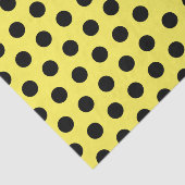 Zwart-geel, geel, gekleurd, zwart-witpapier tissuepapier (Detail)