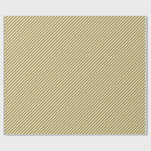 Zwart Geel Glitters Cadeaupapier (Vlak)