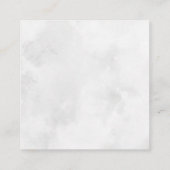 Zwart Geel Grunge Afstuderen behuizing Kaart (Achterkant)