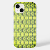 Zwart-geel patroon Case-Mate iPhone case (Achterkant)