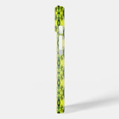 Zwart-geel patroon Case-Mate iPhone case (Achterkant / Links)