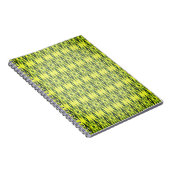 Zwart-geel patroon notitieboek (Rechterzijde)