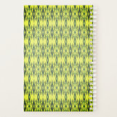 Zwart-geel patroon planner (Achterkant)