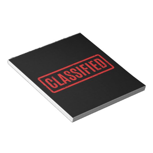 zwart gefrankeerd ingedeeld Notitieblok (Schuin)