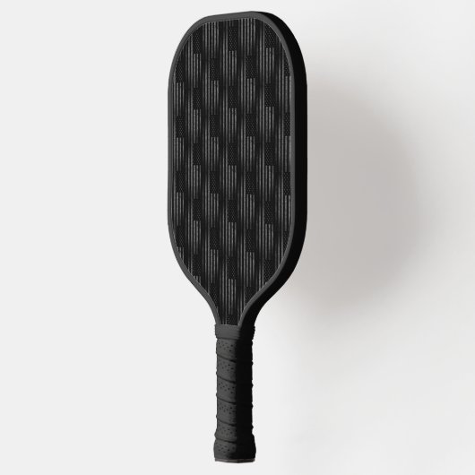  zwart gegoten Amerikaans vlagpatroon Pickleball Paddle (Links)