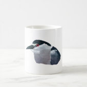 Zwart gekroond Night Heron Koffiemok (Center)