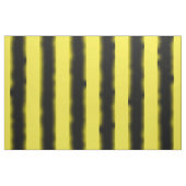 Zwart, gele bijenband stof (Fat Quarter)