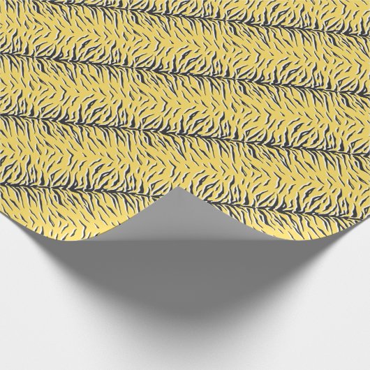 Zwart-gele tijgerstrepen:  dessin. cadeaupapier (Hoek)