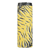 Zwart-gele tijgerstrepen: dessin. thermosbeker (Achterkant)