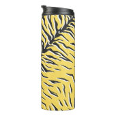 Zwart-gele tijgerstrepen: dessin. thermosbeker (Geroteerd rechts)
