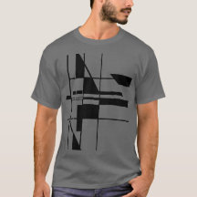 Zwart Geometrisch Gameboard MCM Look Abstracte Kun