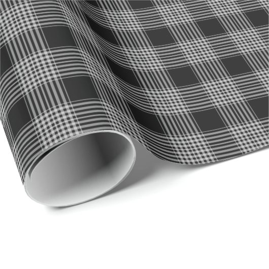 Zwart geplakt omlooppapier cadeaupapier (Rol Hoek)