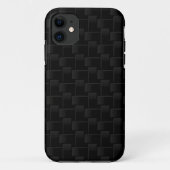 Zwart geruit patroon Case-Mate iPhone case (Achterkant)
