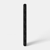 Zwart geruit patroon samsung galaxy hoesje (Linkerkant)