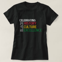 Zwart Geschiedenis, Cultuur & Excellence T-shirt