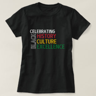 Zwart Geschiedenis, Cultuur & Excellence T-shirt