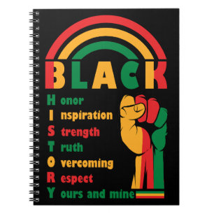Zwart Geschiedenis Erfgoed Inspirerend Notitieboek