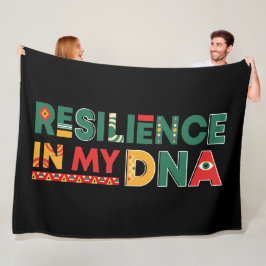 Zwart Geschiedenis Erfgoed Plush Throw Fleece Deke Deken