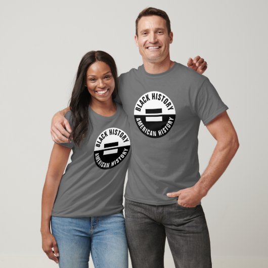 Zwart Geschiedenis Gelijk Amerikaanse Geschiedenis T-shirt (Unisex)