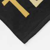 Zwart Geschiedenis Leraar Afro-Amerikaanse Vrouwen Fleece Deken (Hoek)