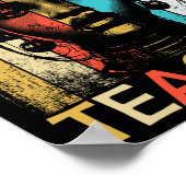 Zwart Geschiedenis Leraar Afro-Amerikaanse Vrouwen Poster (Hoek)