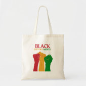 Zwart Geschiedenis Maand 2024 Tote Bag (Voorkant)