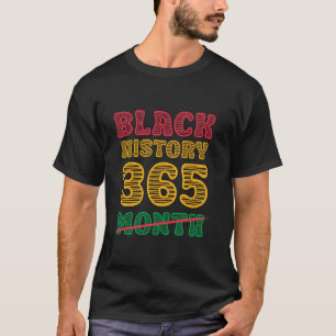 Zwart Geschiedenis Maand 24 7 365 Zwart mannen Lan T-shirt