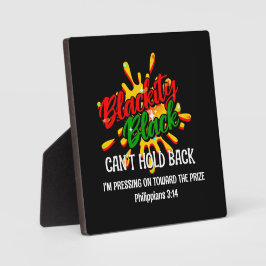 Zwart Geschiedenis Maand BLACKITY ZWART KAN NIET A Fotoplaat