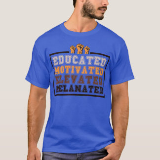 Zwart Geschiedenis Maand Cadeaus voor Docent T-shirt