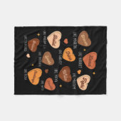 Zwart Geschiedenis Maand Droom Zoals Martin Afrika Fleece Deken (Voorkant (Horizontaal))