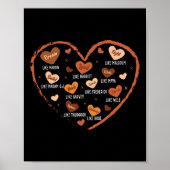 Zwart Geschiedenis Maand Droom Zoals Martin Afrika Poster (Voorkant)