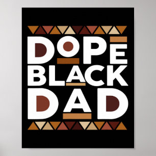 Zwart Geschiedenis Maand Familie Matching Melanine Poster