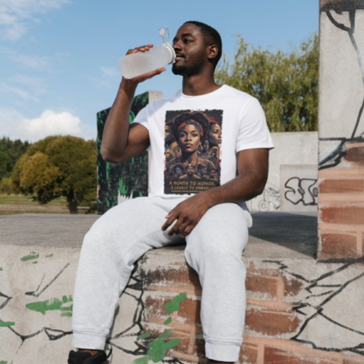 Zwart Geschiedenis Maand Kleding T-shirt