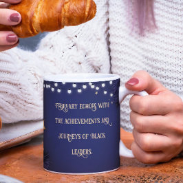 Zwart Geschiedenis Maand Koffie Mok Quotes