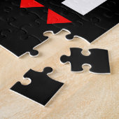 Zwart Geschiedenis Maand Melanine Mannen Vrouwen M Legpuzzel (Zijkant)