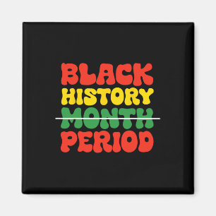 Zwart Geschiedenis Maand Periode Zwart Cultuur Zwa Magneet