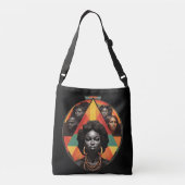 Zwart geschiedenis maand schattig Tas (Achterkant)