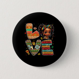 Zwart Geschiedenis Maand Sterk Afrikaans Peuter Me Ronde Button 5,7 Cm